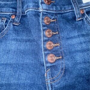 Maurices Dark Blue Button-Fly Jeans